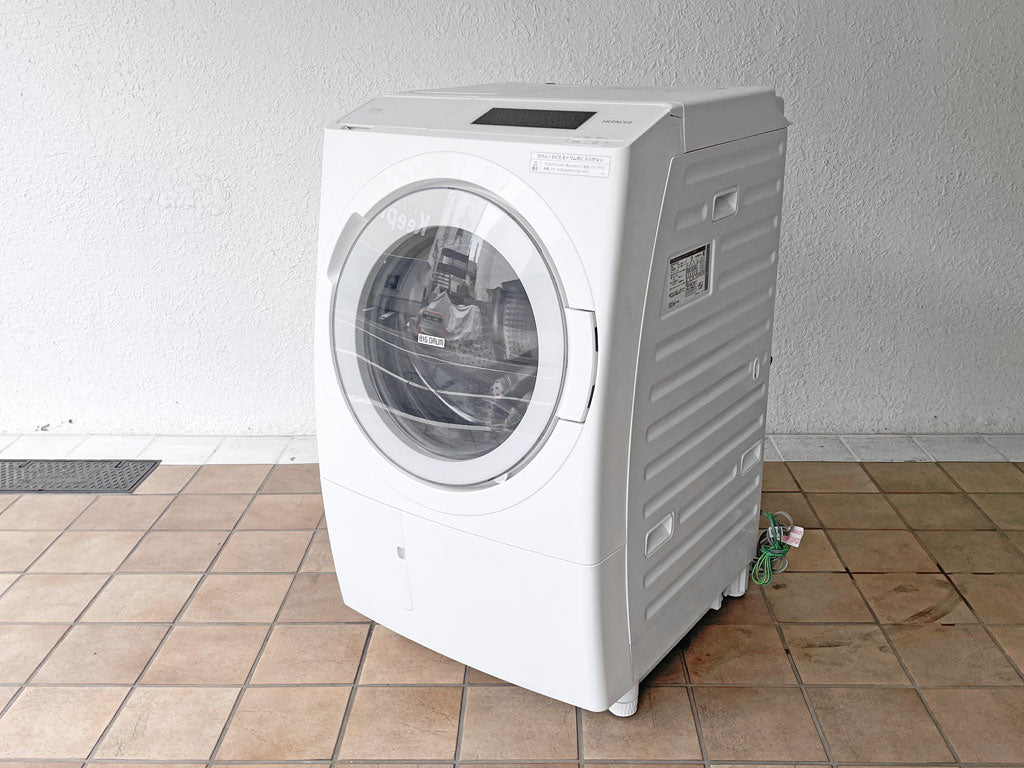 日立 HITACHI ドラム式洗濯乾燥機 ビッグドラム BD-STX120H 2022年製 洗濯12kg 乾燥6kg 中古品 買い取りしました。