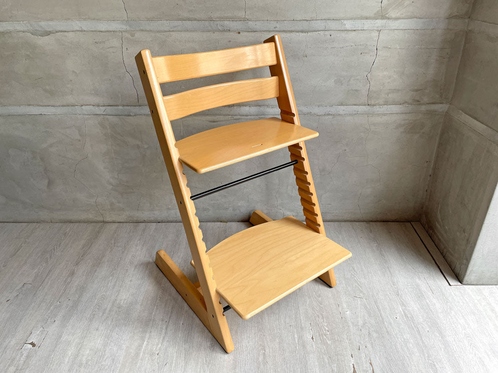 ストッケ STOKKE トリップトラップ TRIPP TRAPP ベビーチェア キッズチェア S/N5～ ナチュラル ノルウェー 北欧家具 B 中古品 買い取りしました。