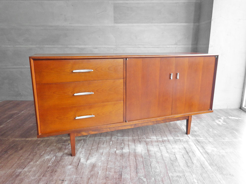 パシフィックファニチャーサービス PACIFIC FURNITURE SERVICE P.F.S. HD CABINET L サイドボード バーチ材 W149cm 定価:192,500円 中古品 買い取りしました。
