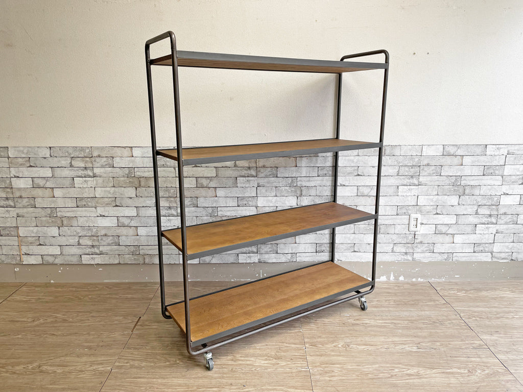 アデペシュ a.depeche ソコフ socph シェルフィングワゴン04 ロック付ホイール オープンラック 中古品 買い取りしました。