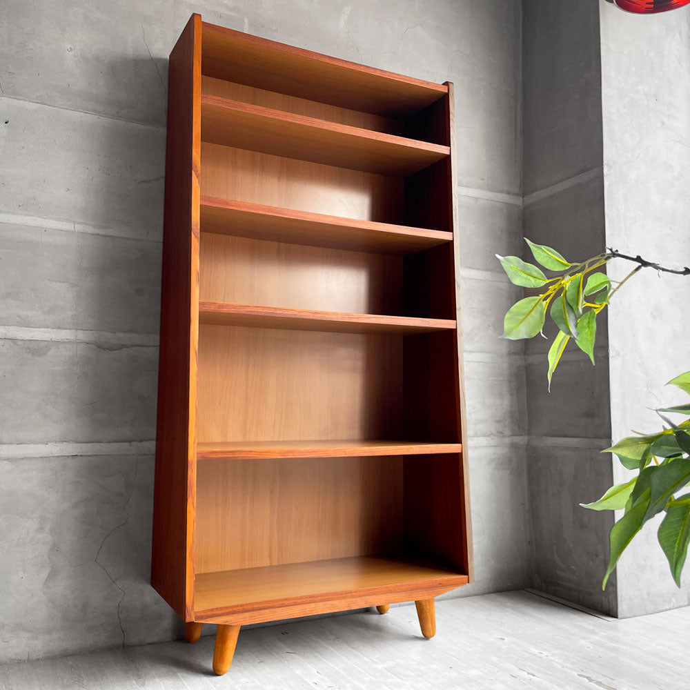 【学芸大学店】ウニコ unico アルベロ ALBERO ブックシェルフ トール tall オープンシェルフ チーク材 北欧ビンテージスタイル 廃番 ♪ 買取させていただきました。