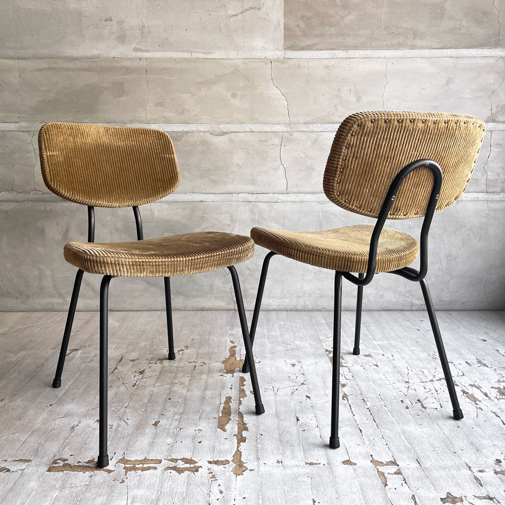 【学芸大学店】トラックファニチャー TRUCK FURNITURE スット ダイニングチェア SUTTO DINING CHAIR コーデュロイ×スチールフレーム 2客 買取させていただきました。