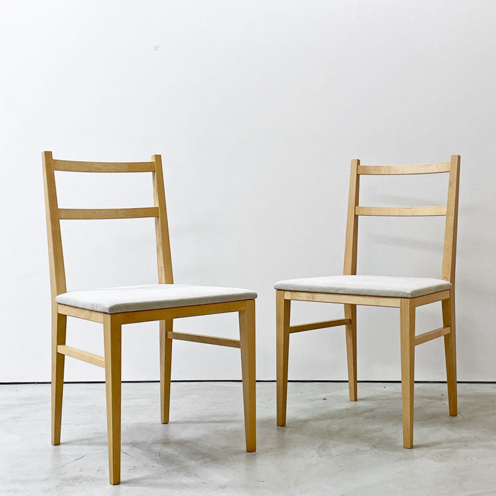 【祖師ヶ谷大蔵店】イデー IDEE センタチェア SENTA CHAIR ダイニングチェア メープル材 ライトグレー 植木莞爾 ナチュラル 買取させていただきました。