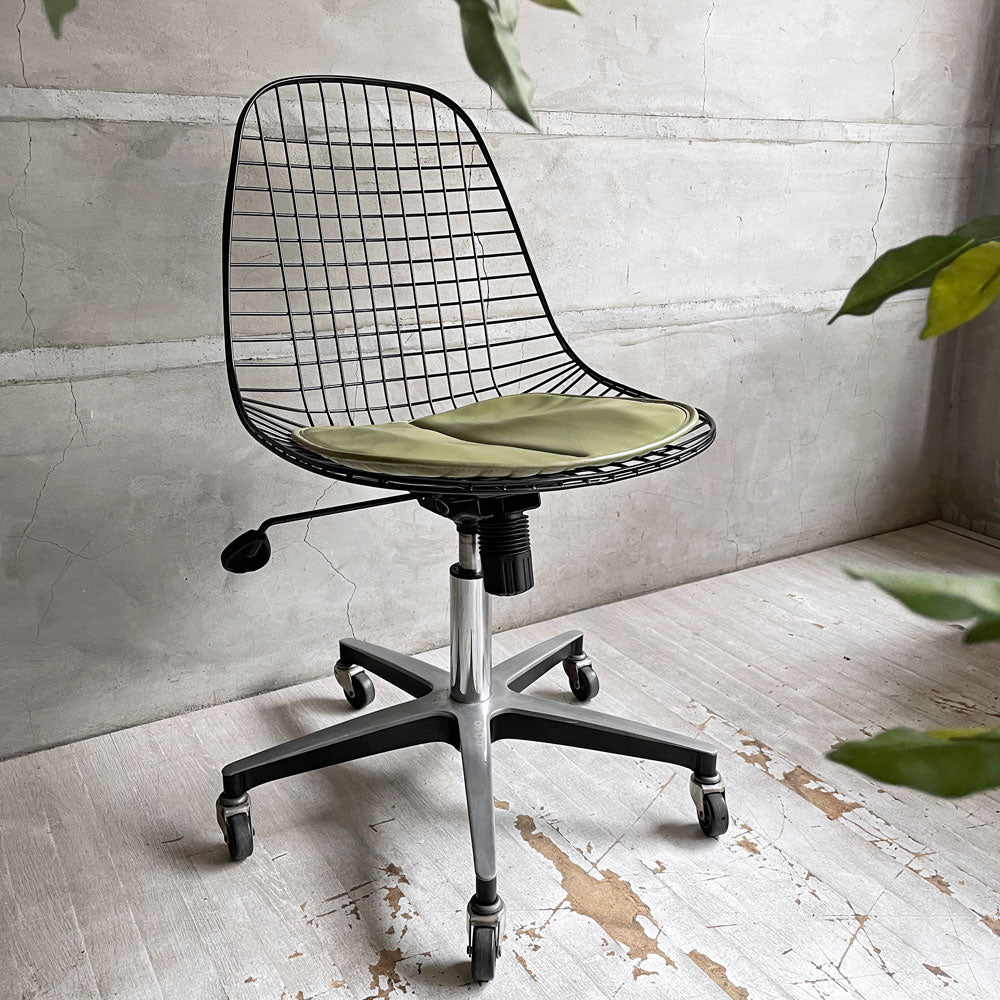 モダニカ MODERNICA ワイヤーチェア DKR ローリングベース 昇降機能 イームズ ～日常の景色を変えるキャスターチェア～