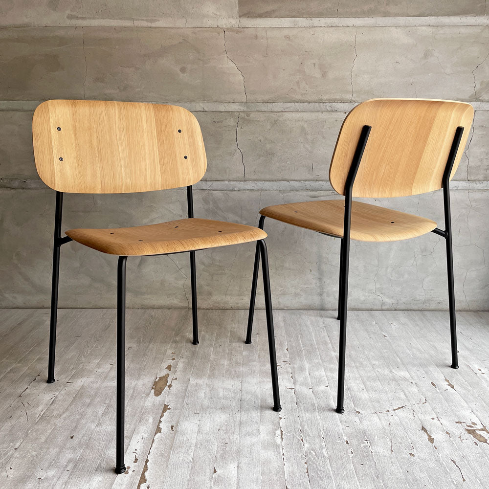 ヘイ HAY ソフトエッジ SOFT EDGE 40 ダイニングチェア オーク材 ナチュラル スチール スタッキング イスコス・ベルリン 北欧 デンマーク～動きを受け止めるアヒル～