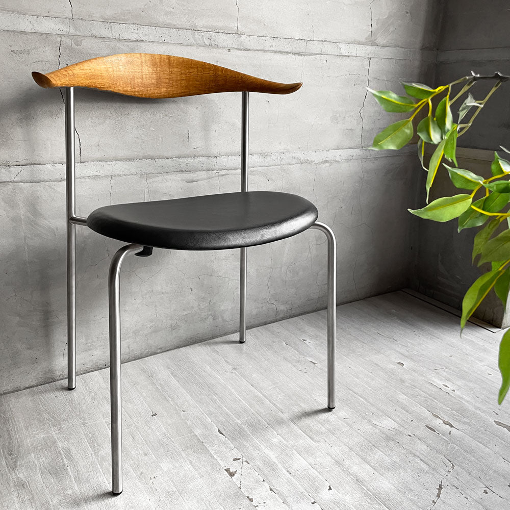 【学芸大学店】カールハンセン＆サン Carl Hansen & Son CH88P ダイニングチェア オーク材 本革 ブラックレザー ハンス・J・ウェグナー デンマーク 北欧家具 ♪ 買取させていただきました。
