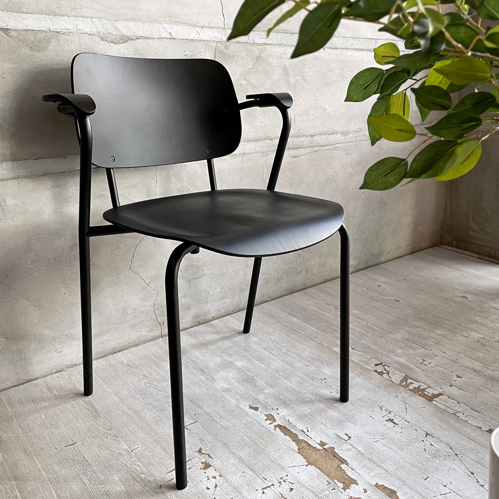 アルテック artek ルッキ チェア LUKKI Chair ダイニングチェア バーチ材 ブラックラッカー イルマリ・タピオヴァーラ フィンランド 北欧家具 2025年製 美品 ～心地よさのヒミツ～