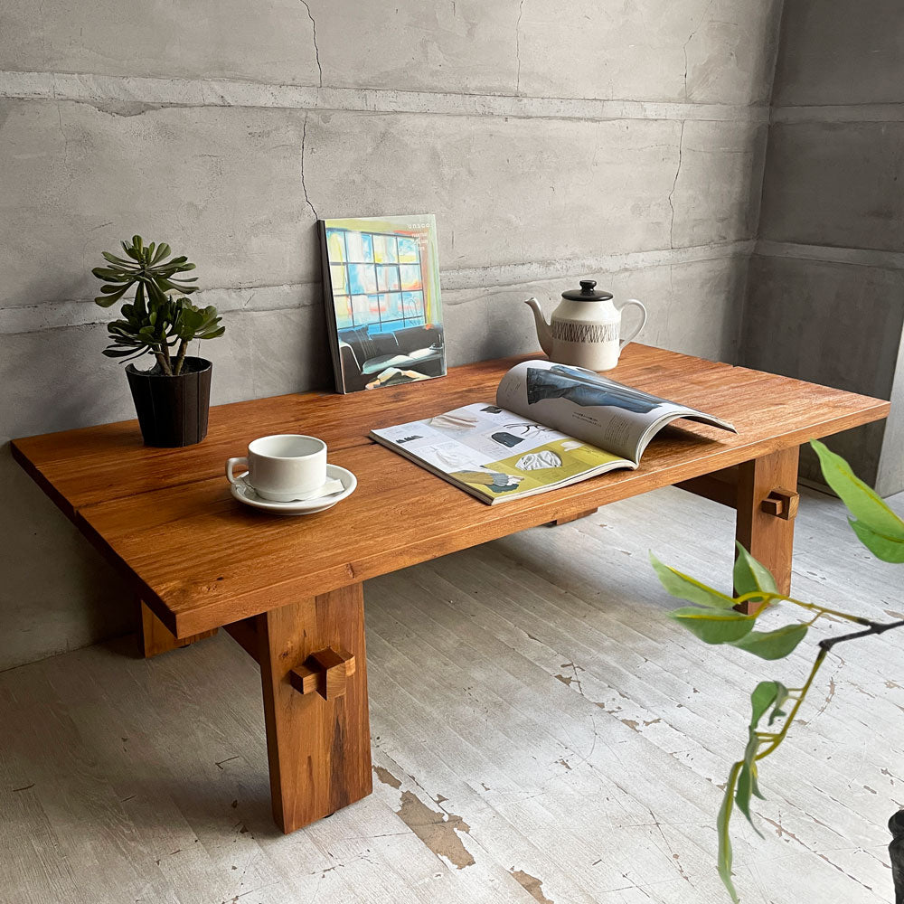 ジャーナルスタンダードファニチャー journal standard Furniture パンガ コーヒーテーブル PANGA COFFEE TABLE ローテーブル チーク古材 ～背景のあるものに惹かれる～