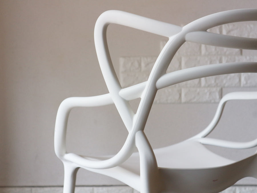 カルテル Kartell マスターズチェア Masters chair フィリップ・スタルク デザイン ホワイト  ～巨匠たちの凄いところ、全部入ってます byスタルク～