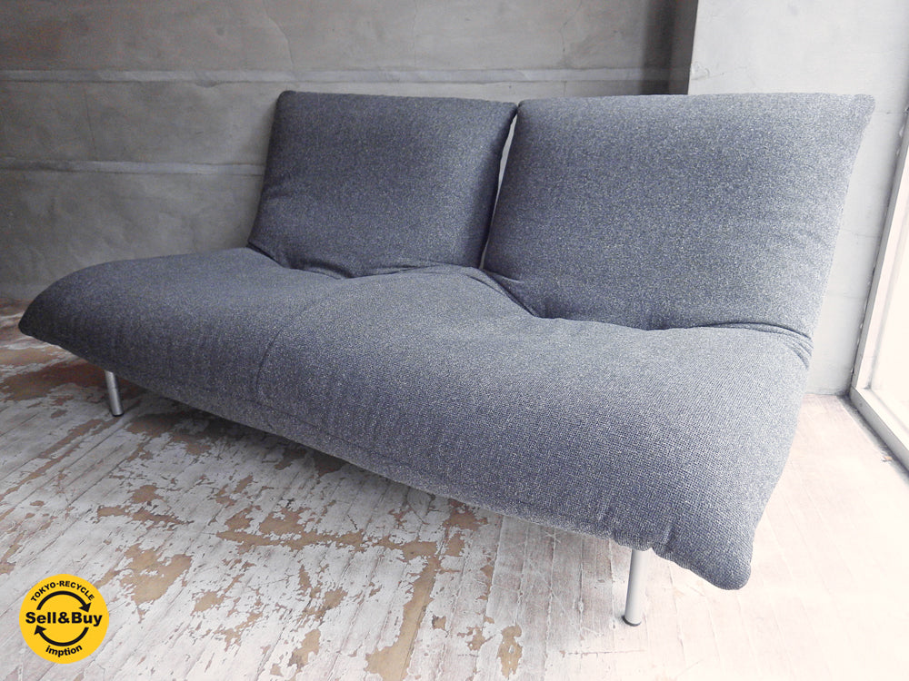 リーンロゼ ligneroset カラン CALIN 2Pソファ 現行 黒タグ パスカル・ムールグ PASCAL MOURGUE～甘えたくなるソファ～