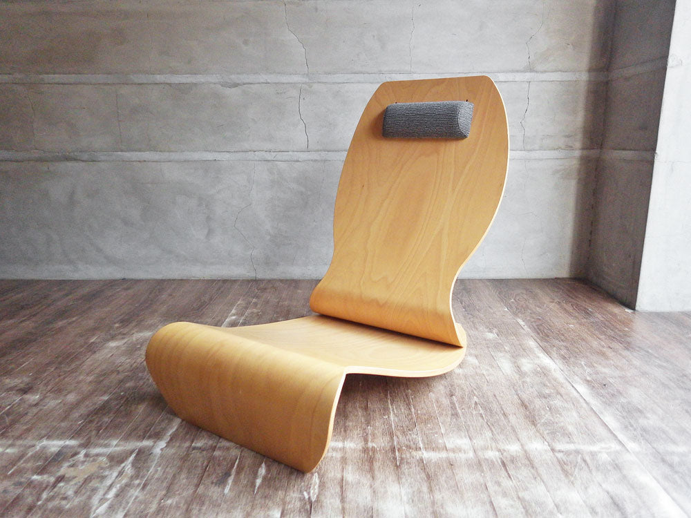 天童木工 TENDO ラ・クーザ La-cuza 座椅子 ローチェア プライウッド 清水泰博 ジャパニーズモダン 希少 現状品 中古品 買い取りしました。