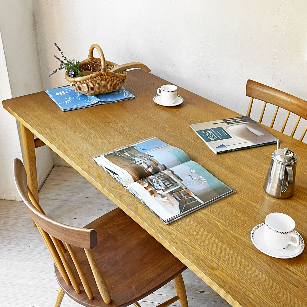 ウニコ unico シグネ SIGNE ダイニングテーブル アッシュ材 W160cm ナチュラル 北欧デザイン～空間が和む一台～