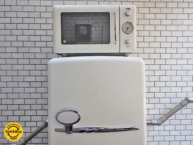 ナショナル National ウィル WiLL 冷蔵庫 & 電子レンジ ～丸みを帯びた可愛い家電たち～ 【 買取と販売とレンタルのお店 】