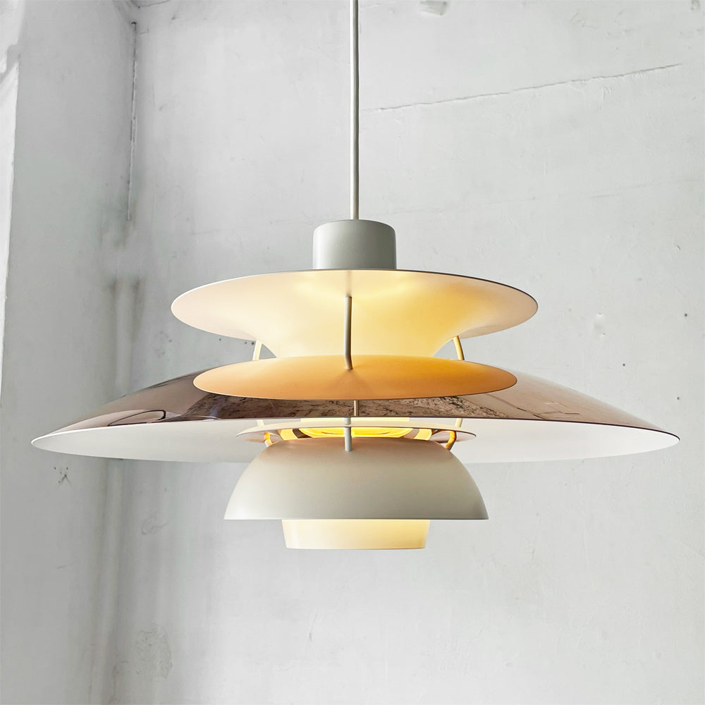 【下北沢店】ルイスポールセン Louis Poulsen PH5 ペンダントライト 銅 COPPER ポール・ヘニングセン デンマーク 北欧 箱付き 新品未使用  買取させていただきました。