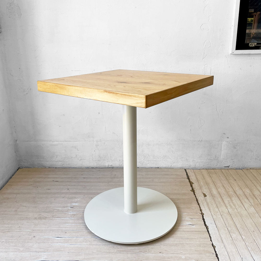 【下北沢店】ナチュラルデザイン Natural Design オーク材 カフェテーブル W60cm スクエアテーブル 買取させていただきました。