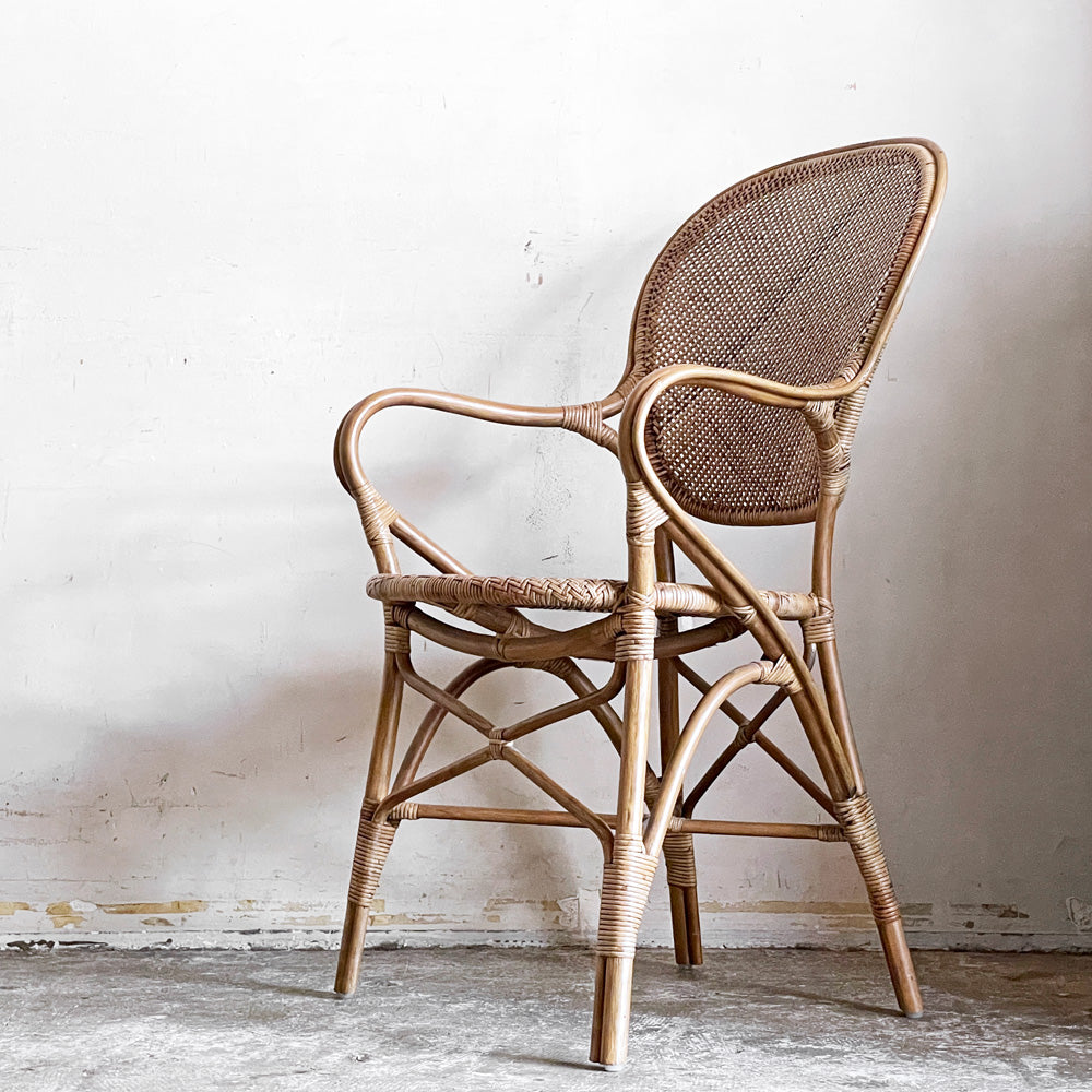【自由が丘店】シカデザイン Sika Design ロッシーニ Rossini アームチェア ダイニングチェア ラタン デンマーク 北欧家具 アクタス取扱 買取させていただきました。