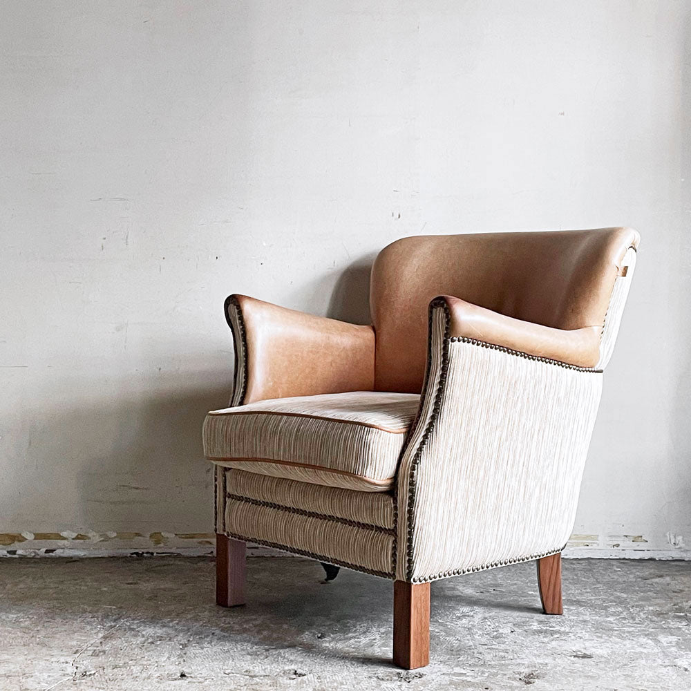 【自由が丘店】クラッシュゲート CRASH GATE タブレザーワークス tabu Leather Works プラムライトソファ PLUM LIGHT SOFA 1pソファ イージーチェア 本革 廃番 買取させていただきました。