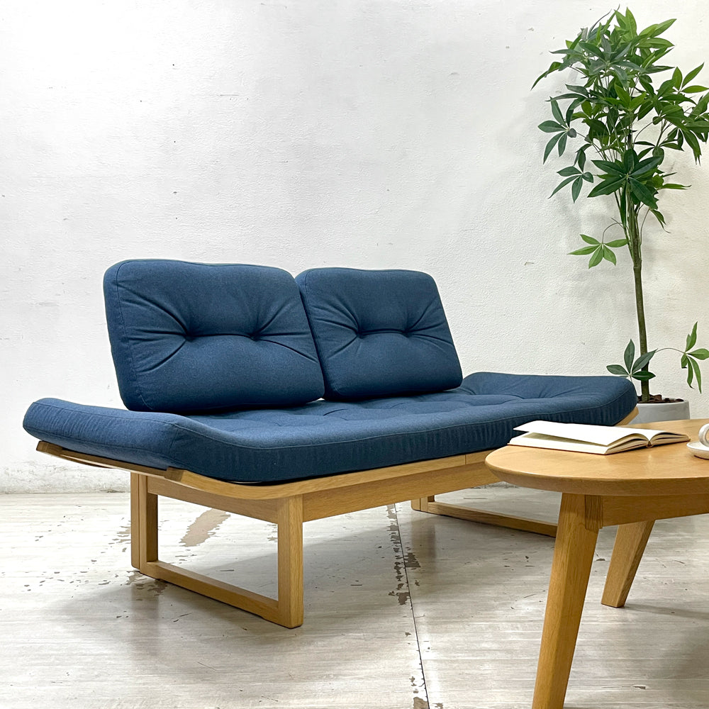 カンディハウス CONDE HOUSE アルプ ALP LDソファベッド S オーク材 ミックスファブリック 2Pソファ ～ソファは寝転ぶ派～