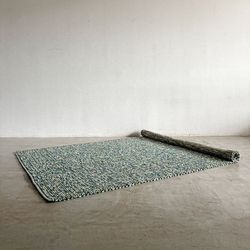 【登戸BASE店】ブリンク＆キャンプマン Brink & Campman マーブル Marble ウールラグ 200×290cm ブルー系 オランダ 買取させていただきました。