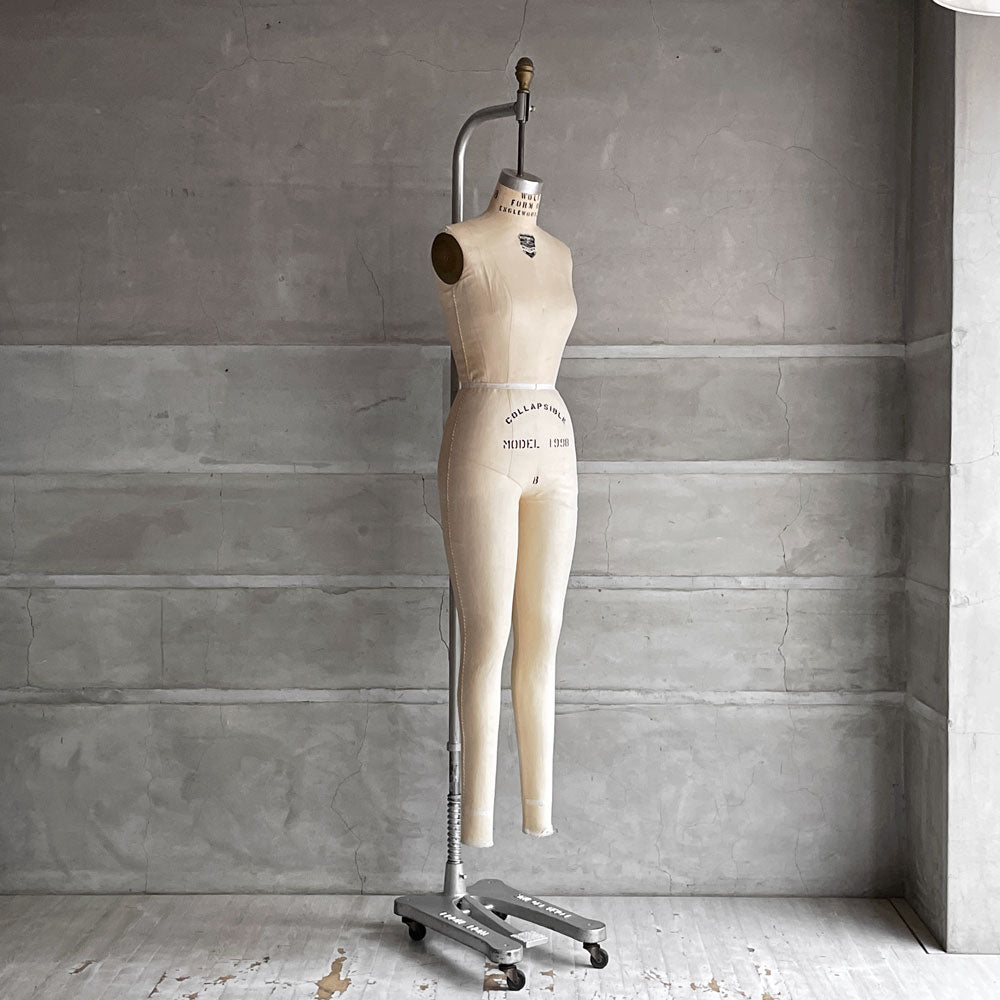【学芸大学店】ウルフフォーム WOLFFORM ハンギング トルソー フルボディ ドレスフォーム Dress Form ウィメンズ Female 8号 フルレングス アメリカ 買取させていただきました。