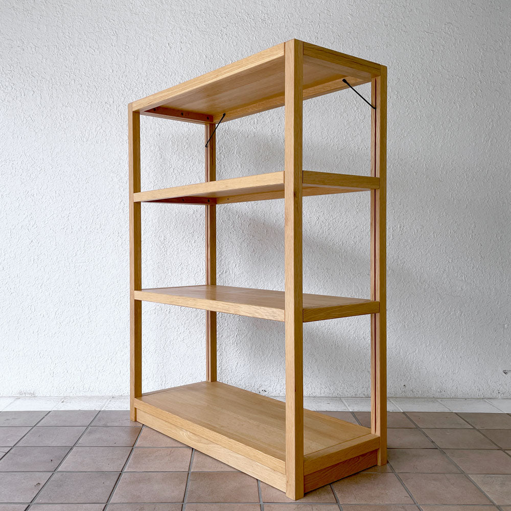 【用賀店】無印良品 MUJI オーク材 ユニットシェルフ 1列4段 オープンシェルフ  廃番 買取させていただきました。