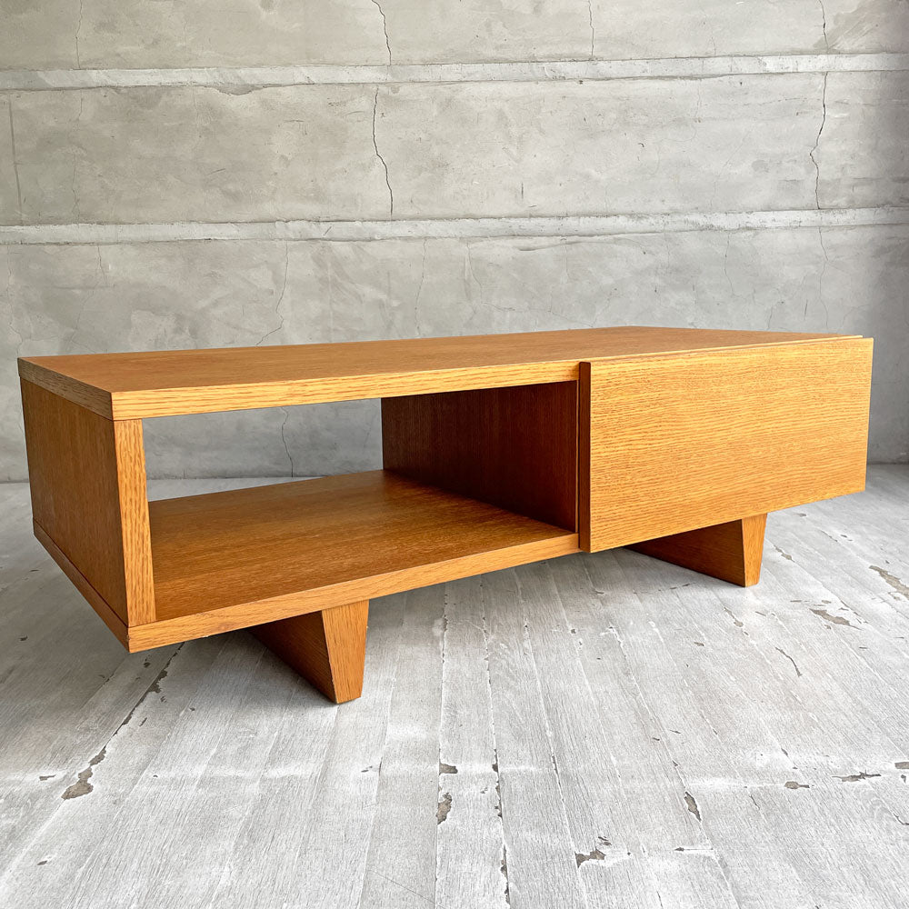 【学芸大学店】ウニコ unico コルソ CORSO オーク材 AVボード ローボード 抽斗1杯 W100cm 廃番 買取させていただきました。