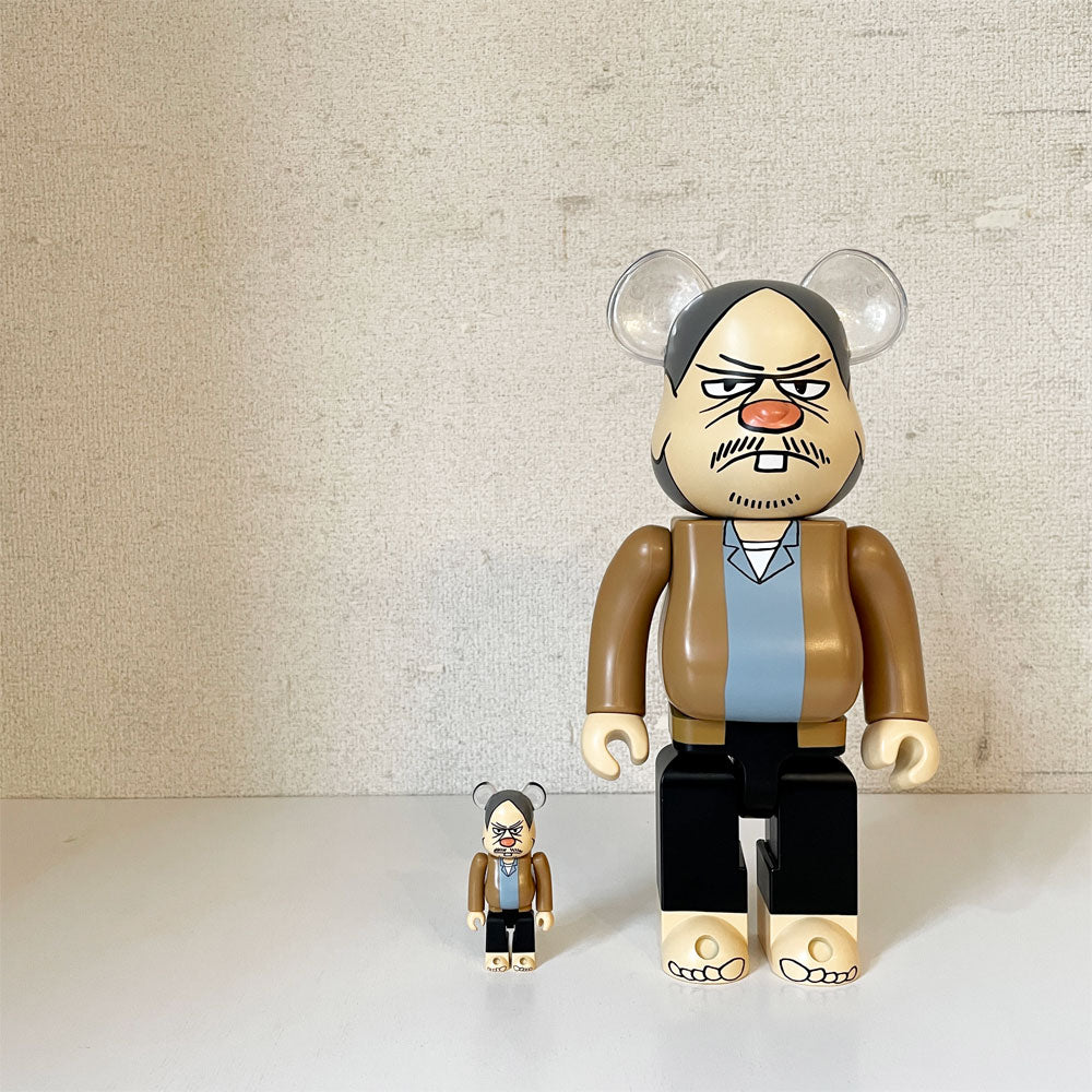 【経堂店】メディコムトイ MEDICOM TOY × 花井祐介 YUSUKE HANAI ベアブリック BE＠RBRICK バムサン BUM SAN 100％ & 400％ 2体セット 箱付 2023年 数量限定品 買取させていただきました。