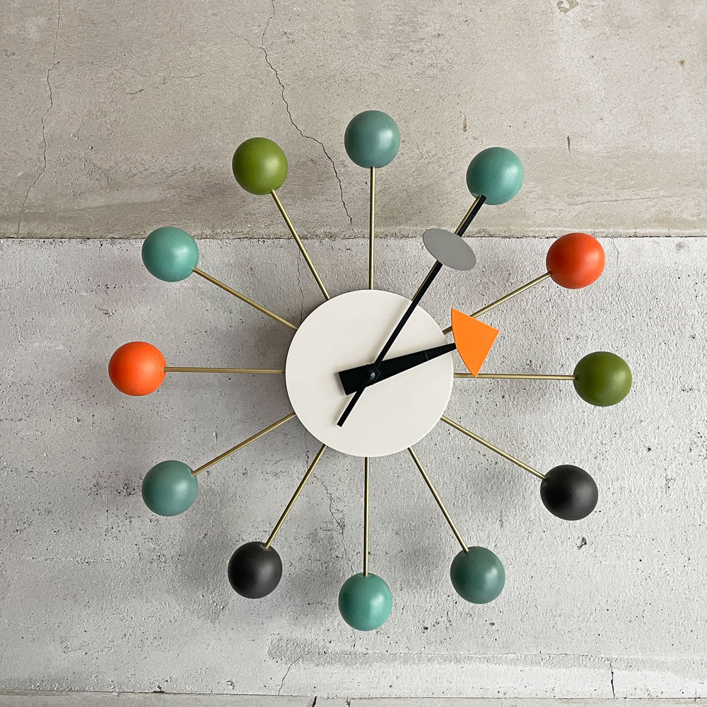 【学芸大学店】ヴィトラ vitra ボールクロック Ball Clock マルチカラー ウォールクロック 掛け時計 ジョージネルソン George Nelson ミッドセンチュリー 買取させていただきました。