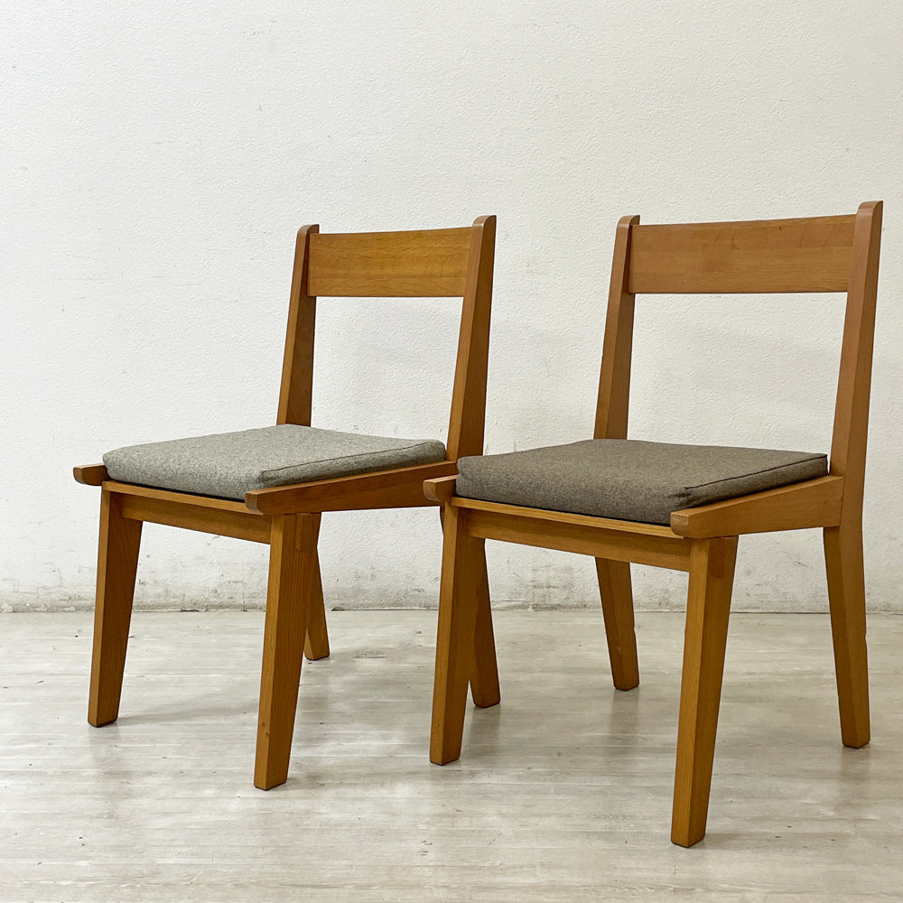 【祖師ヶ谷大蔵店】ウニコ unico コルソ corso ダイニングチェア 2脚セット オーク材 無垢材 北欧スタイル 買取させていただきました。