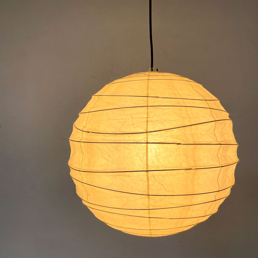 【祖師ヶ谷大蔵店】イサムノグチ Isamu Noguchi アカリ AKARI 71312 45D ペンダントライト コード社外品 箱付き 名作照明 買取させていただきました。