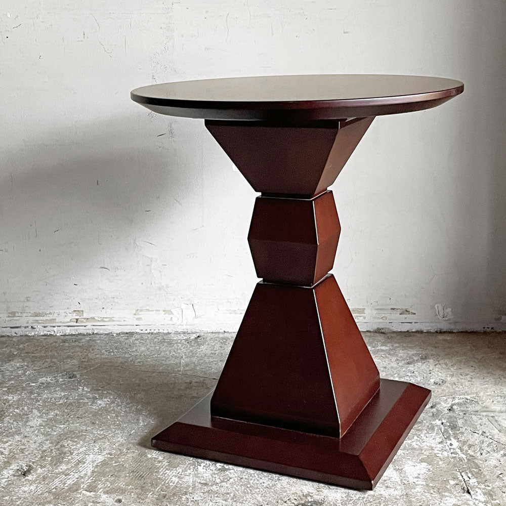 【自由が丘店】アスプルンド ASPLUND リゾルティール RESORTIR ムーラン ラウンドテーブル MOULIN ROUND TABLE サイドテーブル ダークブラウン ビーチ材 モダンデザイン 買取させていただきました。