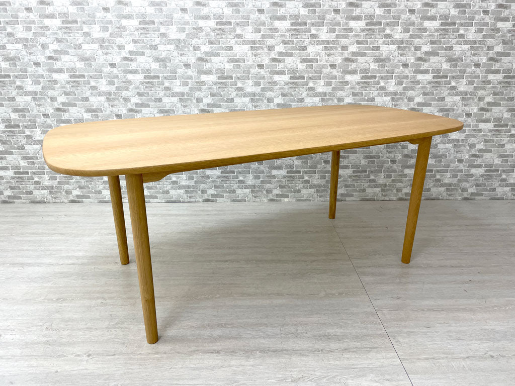 マルニ木工 MARUNI × アクタス ACTUS × 深澤直人 アオヤマ ダイニングテーブル AOYAMA DINING TABLE オーク無垢材 W180cm 定価￥253,000- 中古品 買い取りしました。