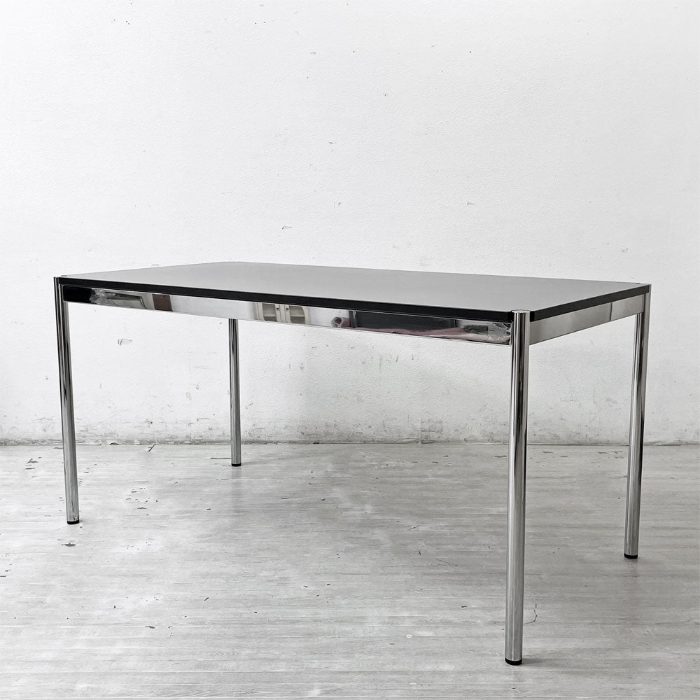 【祖師ヶ谷大蔵店】ユーエスエムハラー USMハラー USM Haller モジュラーファニチャー USMハラーテーブル ワーキングデスク ダイニング グラファイトグレー リノリウム アジャスター 高さ調整機能付 スイス 買取させていただきました。