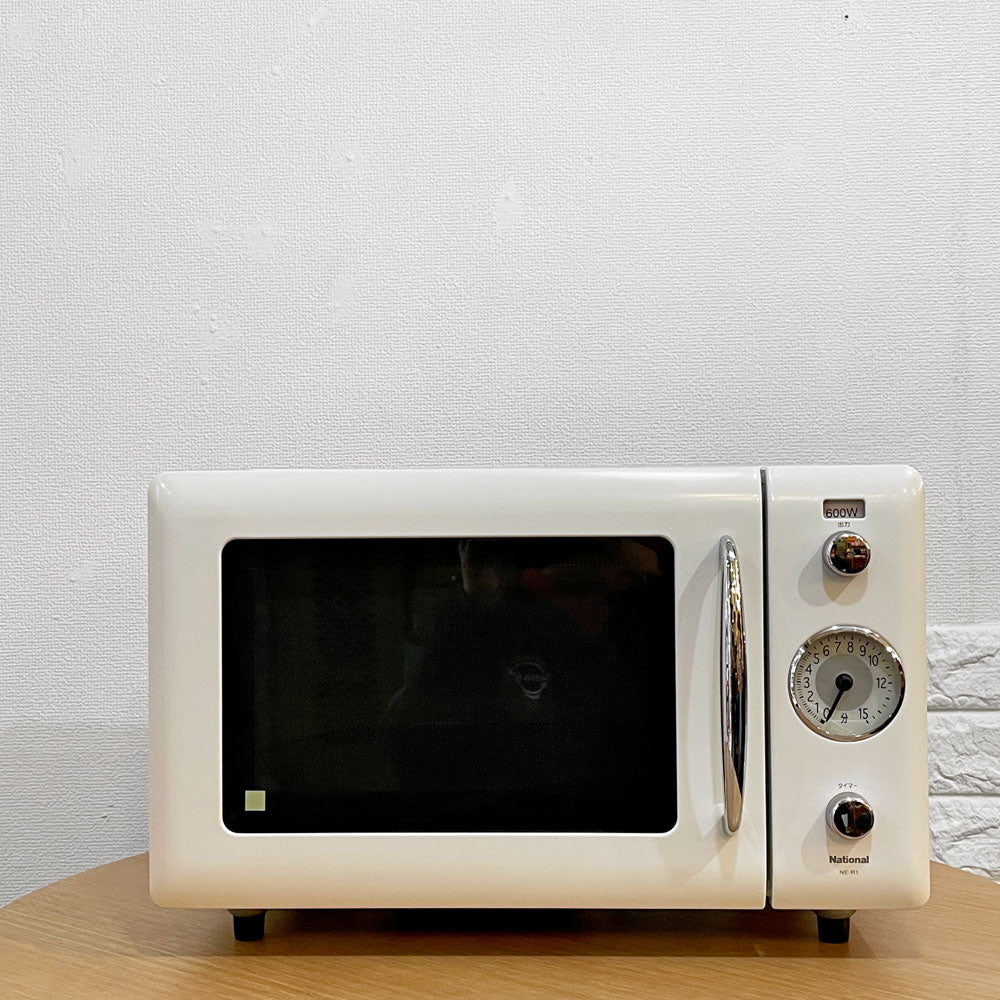 【経堂店】ナショナル National ウィル WiLL 電子レンジ 2001年製 NE-R1 希少廃番 デザイン家電 ホワイト 買取させていただきました。