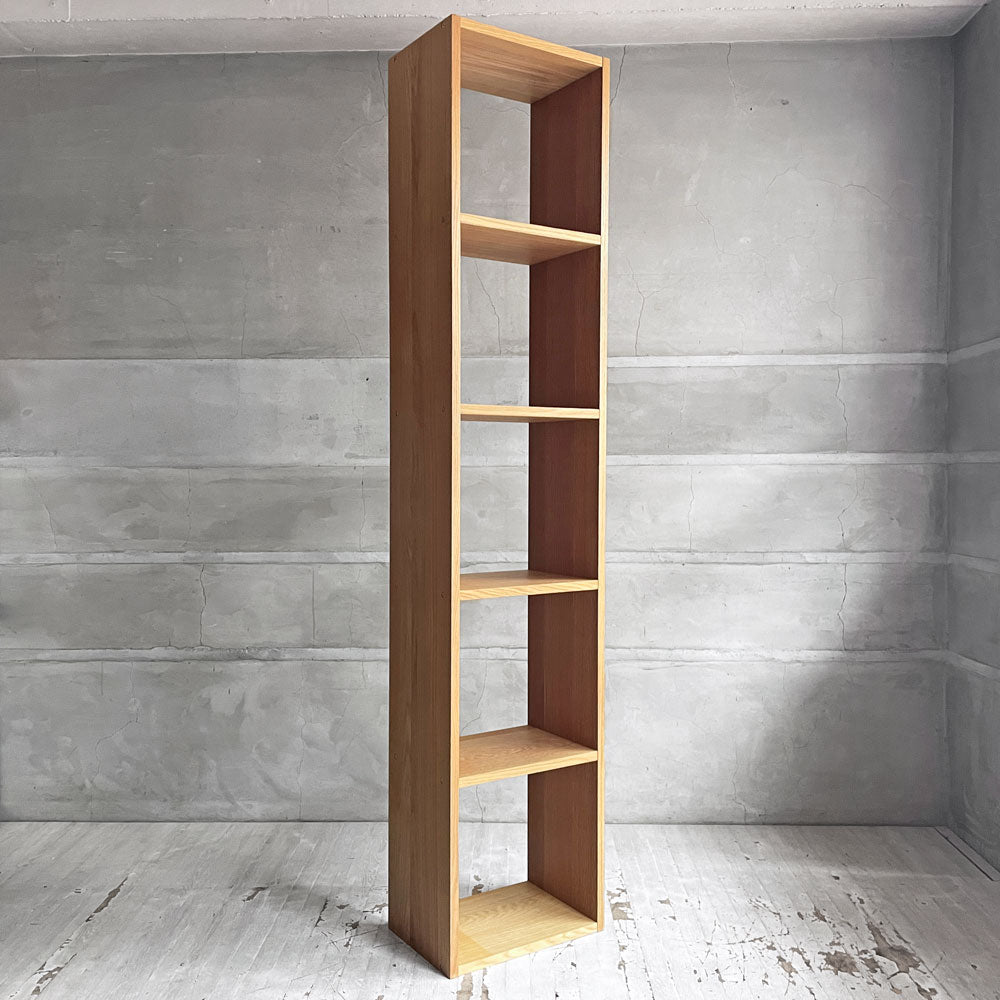 【学芸大学店】無印良品 MUJI スタッキングシェルフ 1列5段 オーク材 オープンシェルフ ディスプレイラック 本棚 飾り棚 買取させていただきました。