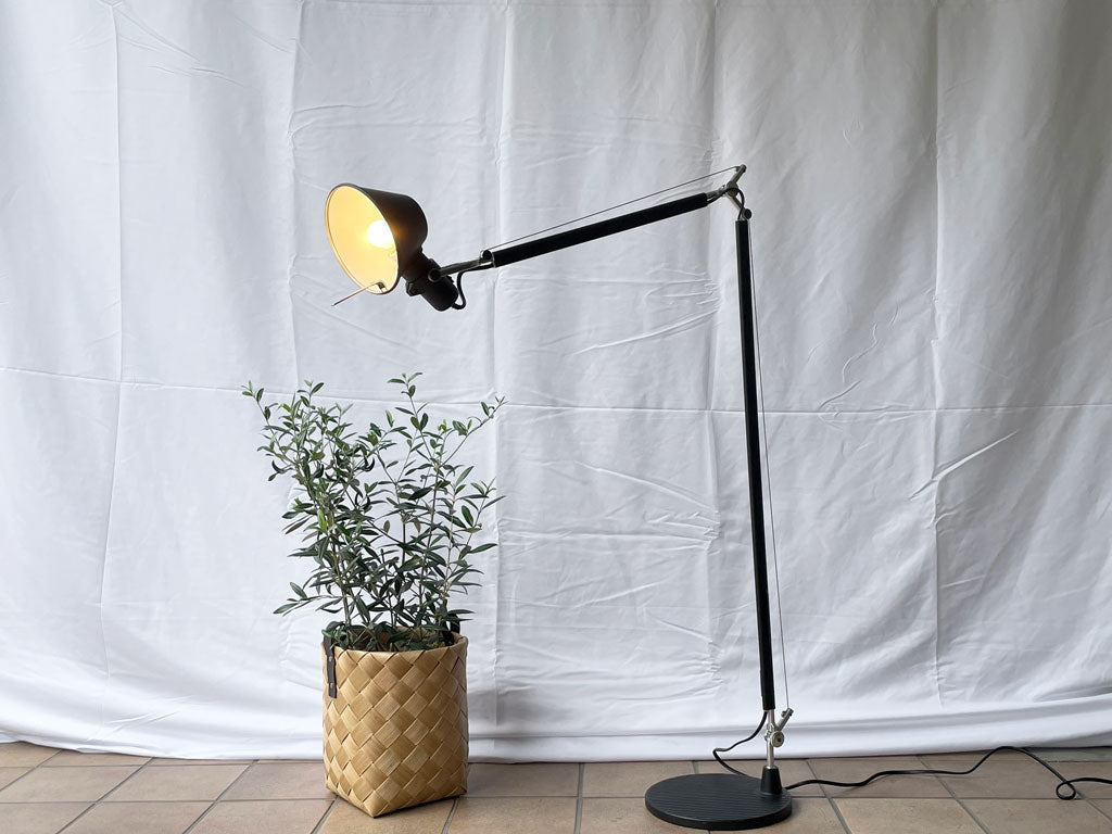 アルテミデ Artemide トロメオ TOLOMEO リーディングフロア Reading Floor フロアライト ブラック ミケーレ・デ・ルッキ  買い取りしました。