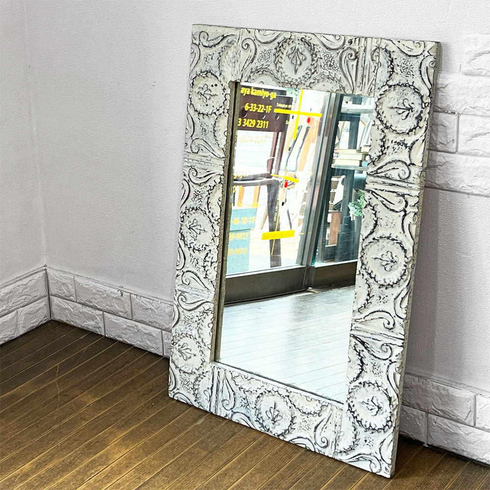 【経堂店】エイチピーデコ H.P.DECO アッシュペーフランス H.P.FRANCE NYミラー Newyork Mirror スタイルミラー 姿見 アメリカンビンテージマテリアル シャビーシック 買取させていただきました。