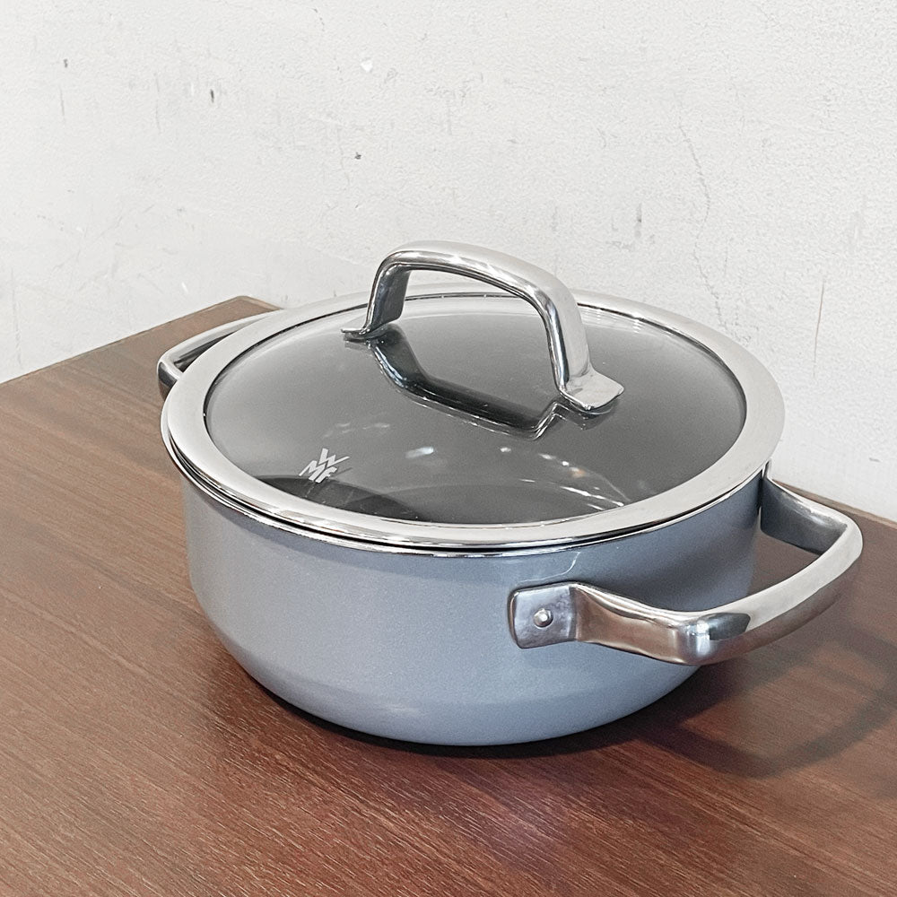 【自由が丘店】ヴェーエムエフ WMF フュージョンテック ミネラル ローキャセロール 両手鍋 ドイツ 箱付き 買取させていただきました。