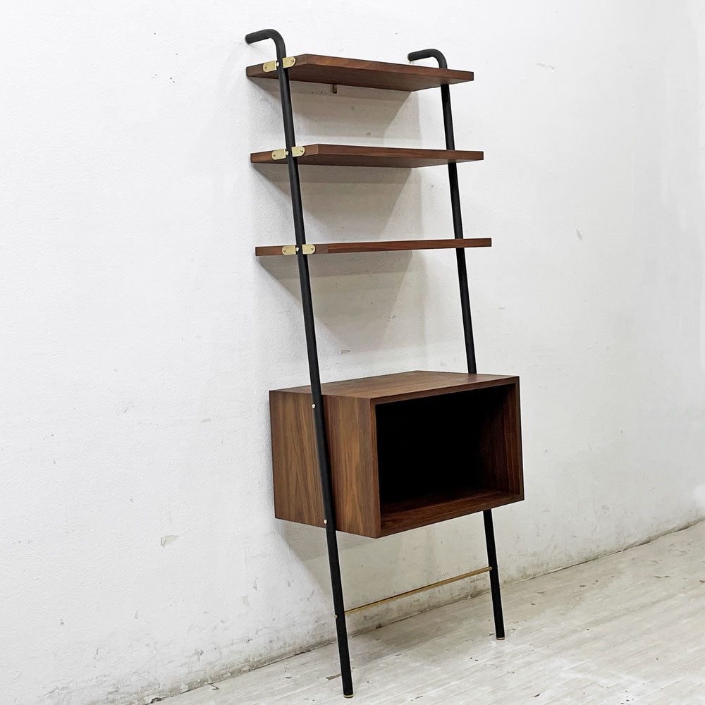 【祖師ヶ谷大蔵店】ステラワークス Stellar Works バレット ハイファイ コンソール Valet Hi-Fi Console オープンシェルフ ラダーシェルフ 4段 立て掛け式 W64.5cm 本棚 飾り棚 買取させていただきました。