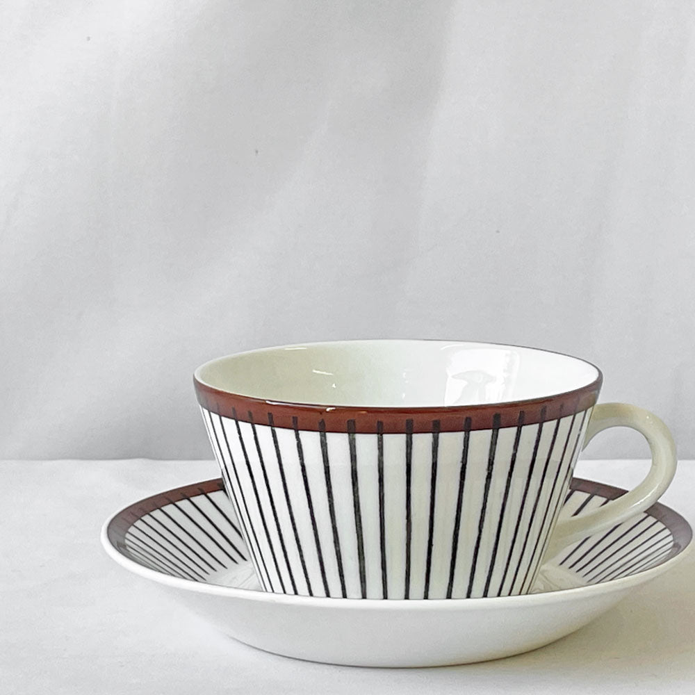 【用賀店】グスタフスベリ GUSTAVSBERG スピサリブ SPISA RIBB コーヒーカップ＆ソーサー C&S スティグ・リンドベリ Stig Lindberg スウェーデン ビンテージ 買取させていただきました。