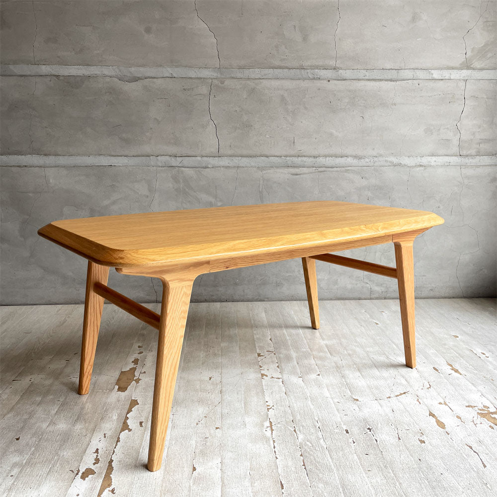 【学芸大学店】イデー IDEE イキ IKI ローテーブル LOW TABLE オーバル型 ナラ材 ナチュラル 北欧デザイン ♪ 買取させていただきました。