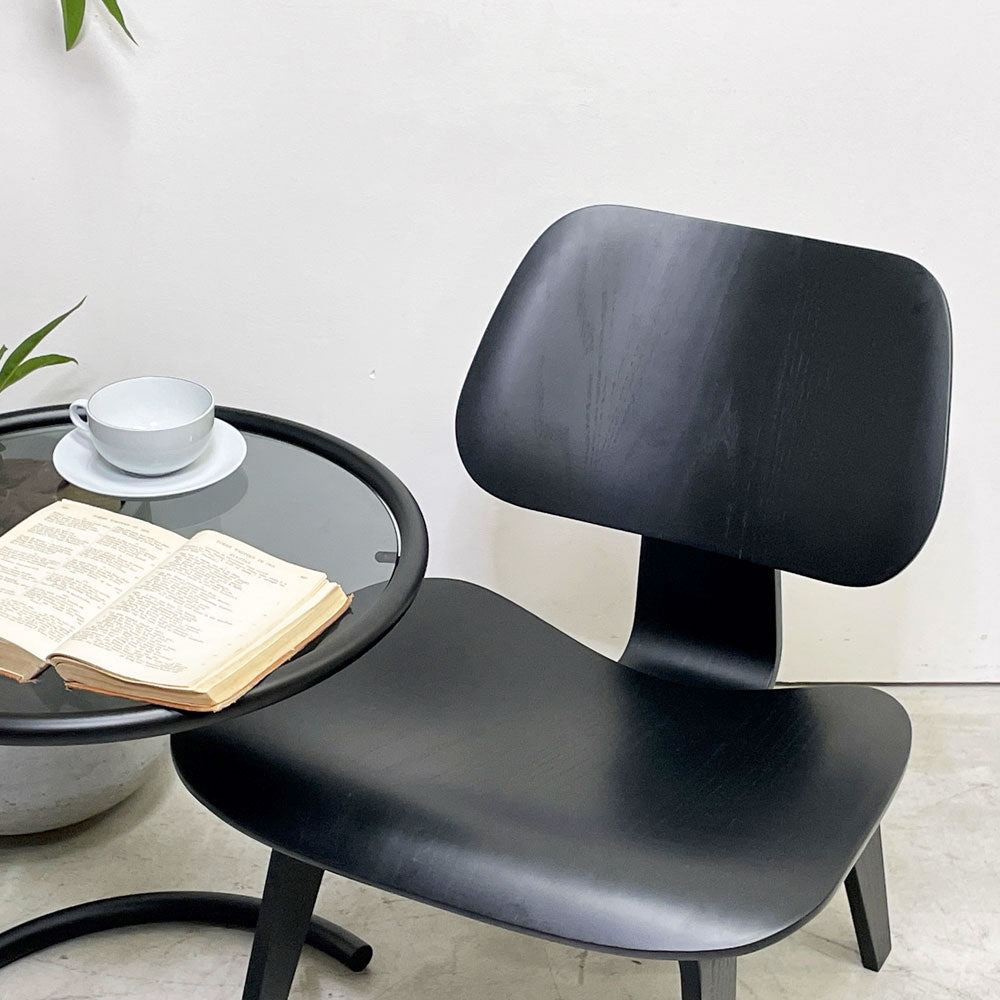 ハーマンミラー Herman Miller プライウッドラウンジチェア LCW ウッドレッグ エボニー C&R イームズ ミッドセンチュリー ～移ろいゆく時の流れの中で～