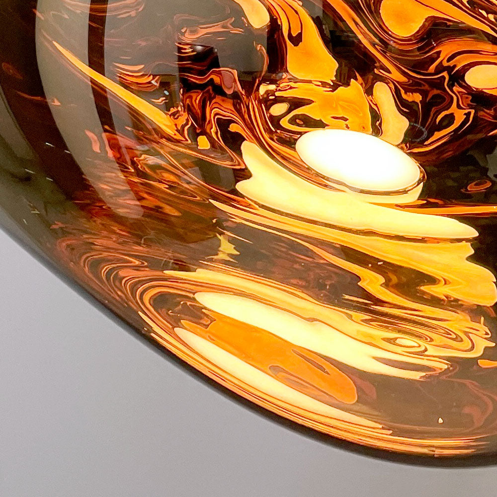 トムディクソン Tom Dixon メルト MELT 50 クローム＆スモーク ペンダントライト ヤマギワ取扱 未使用品 箱付 ～夢見に溶け落ちる～