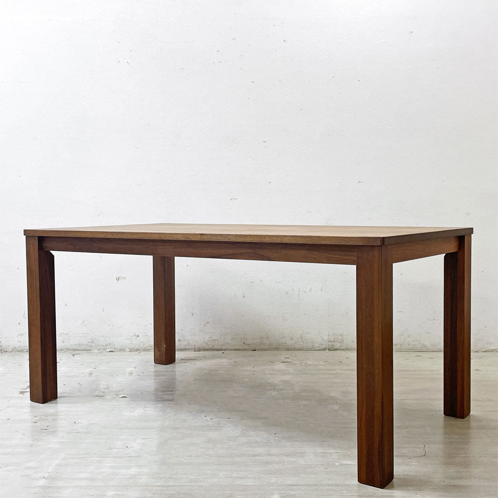 【祖師ヶ谷大蔵店】アクタス ACTUS レン REN ダイニングテーブル ウォールナット無垢材 W160cm モダンデザイン 買取させていただきました。