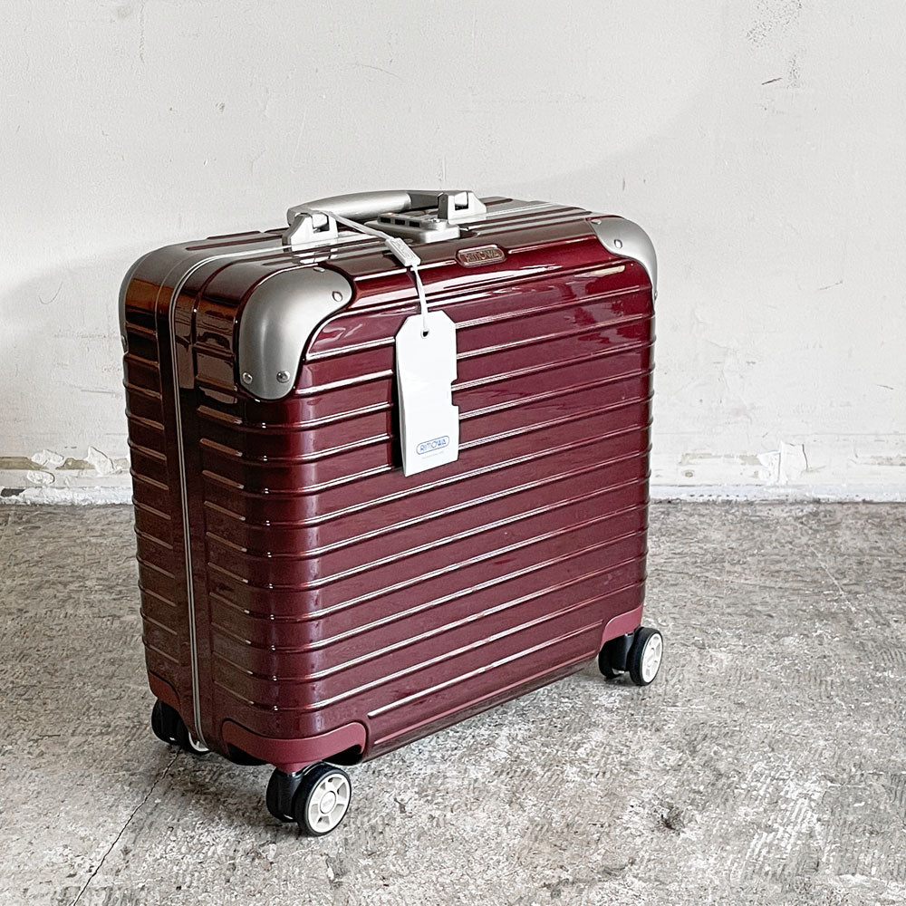 【自由が丘店】リモワ RIMOWA リンボ ビジネス LIMBO BUSINESS スーツケース キャリーバッグ カルモナレッド 27L 4輪 機内持込可 廃番 買取させていただきました。