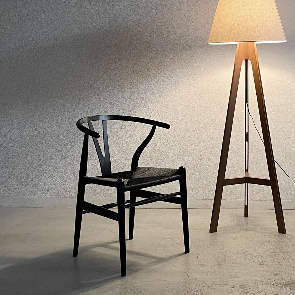 カールハンセン＆サン Carl Hansen & Son CH24 Yチェア ブラックラッカー × ブラックペーパーコード ハンス・J・ウェグナー オーク デンマーク～人間工学の本質を追求したデザイナー～