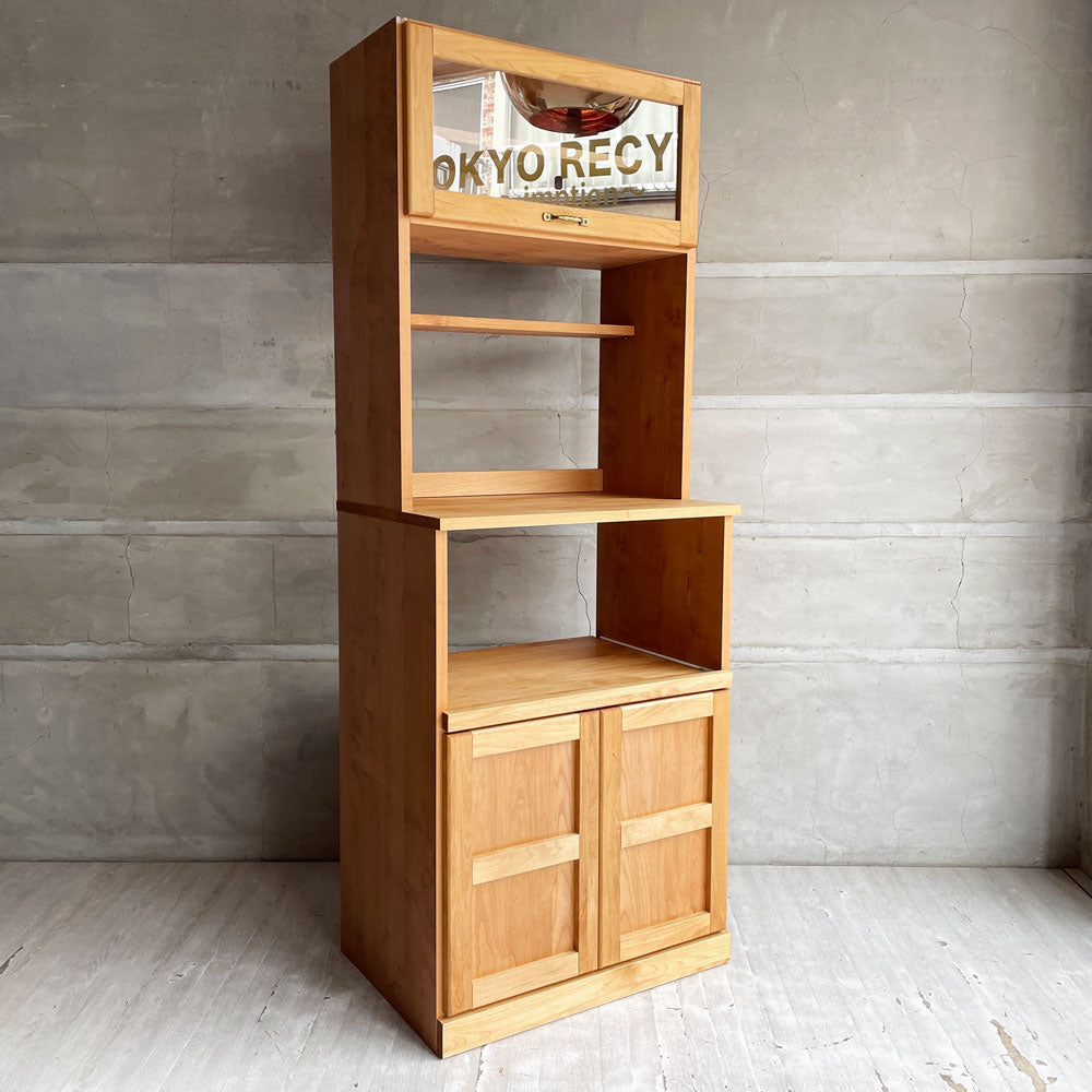 【学芸大学店】モモナチュラル MOMO natural ヴィボ VIBO レンジボード KD BOARD キッチンボード 食器棚 アルダー材 W63cm♪ 買取させていただきました。