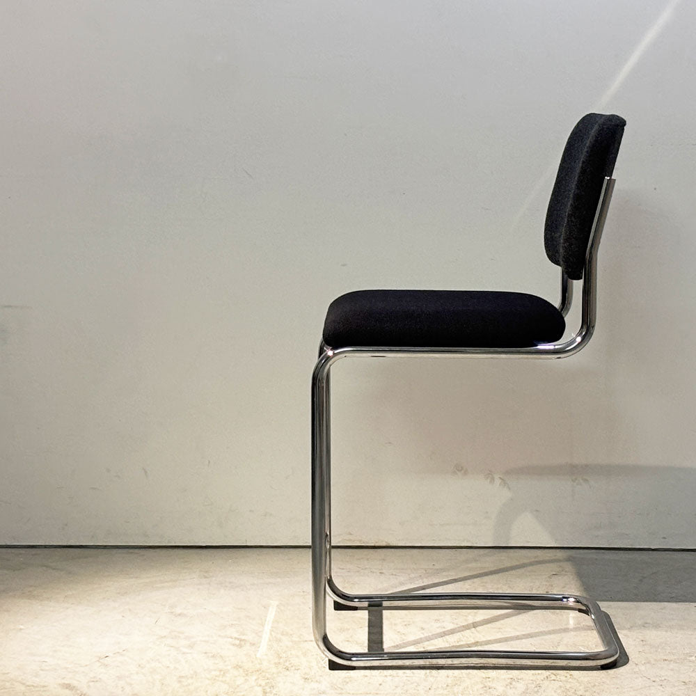 ノルスタジオ Knoll Studio ノール ブロイヤーコレクション Breuer Collection チェスカスツール CESCA STOOL アームレス カウンタースツール H96.5cm マルセル・ブロイヤー ～空気を奏でる銀光の屈曲～