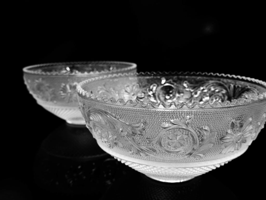 バカラ Baccarat アラベスク arabesque ガラスボウル Φ12cm ペア   中古品 買い取りしました。