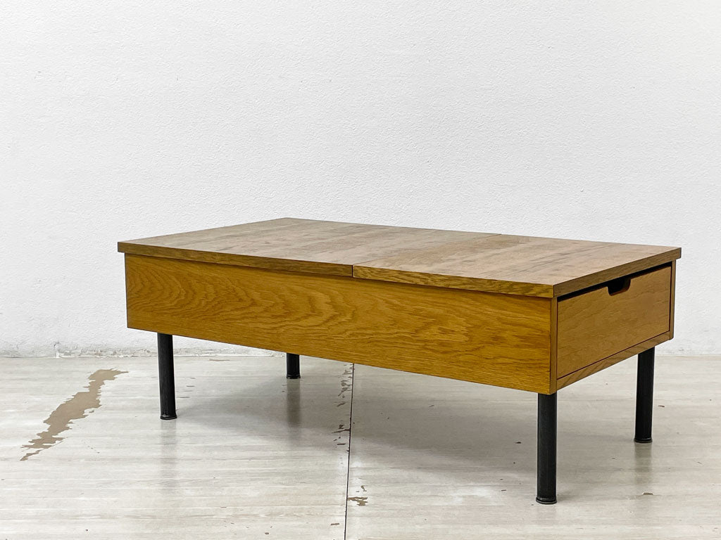 ジャーナルスタンダードファニチャー journal standard Furniture ピーエスエフ PSF リフティングテーブル コーヒーテーブル ローテーブル オーク材 アイアン 昇降式 中古品 買い取りしました。